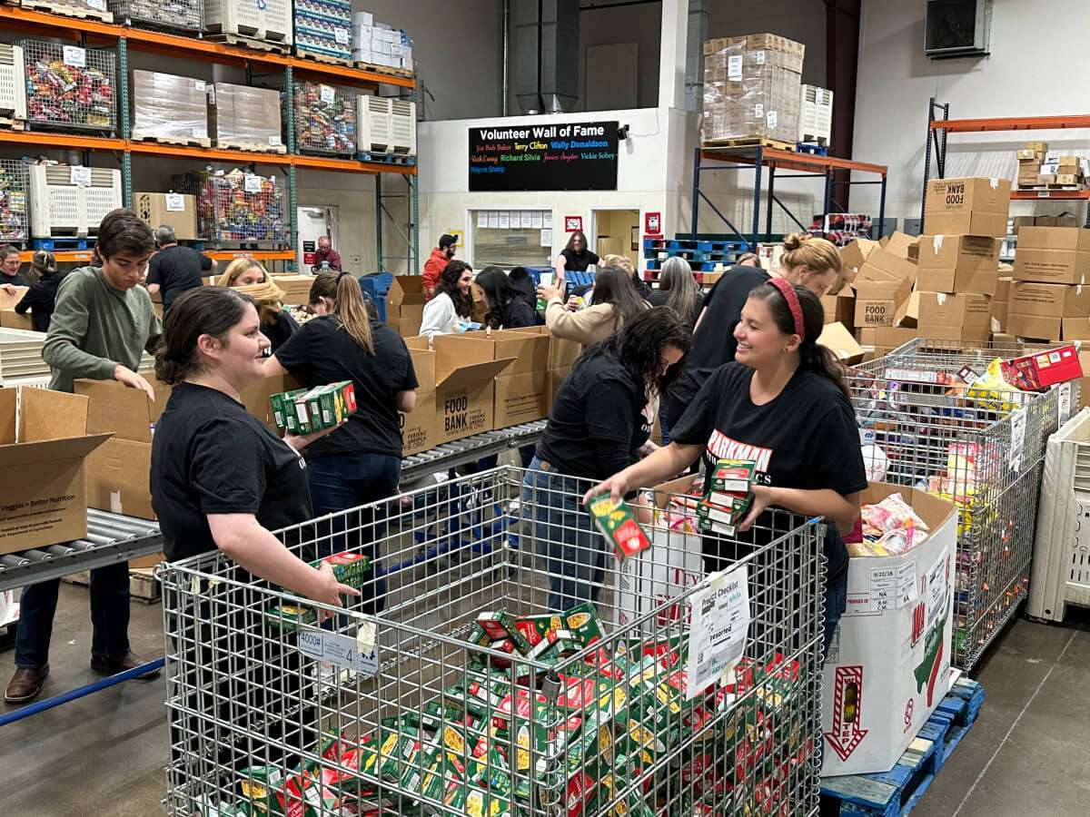 Warehouse Sorting And Packing High Plains Food Bank
