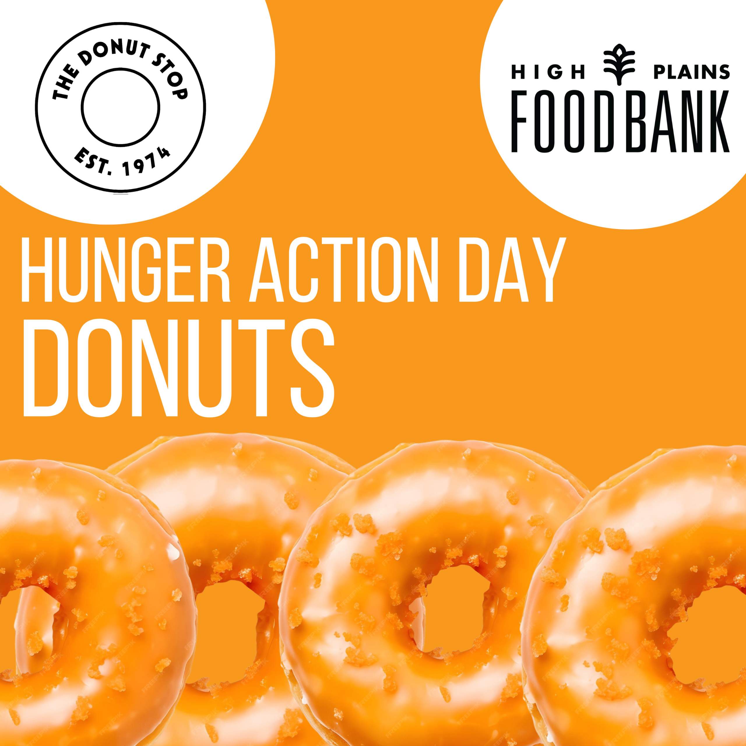 Hunger Action Day Orange Donuts